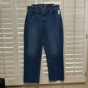 Old Navy Wide Leg Curvy Jeans
